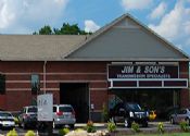 Picture of the Cuyahoga Falls shop of Jim & Sons Transmission